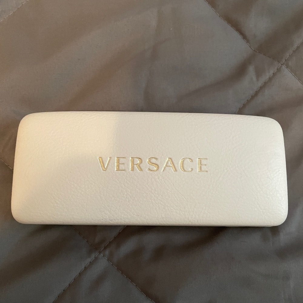 Versace sunglasses case - white